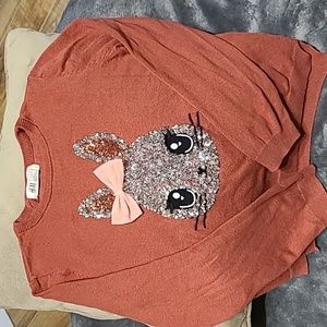 H&M Girl Bunny Sweater
